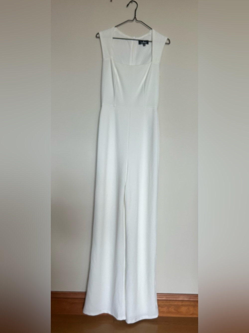 Lulu's White Wide-Leg Jumpsuit